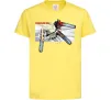 Детская футболка Chainsaw man Лимонный фото