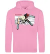 Жіноча толстовка (худі) Chainsaw man Рожевий фото