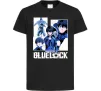 Дитяча футболка BlueLock колаж Чорний фото