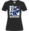 Женская футболка BlueLock колаж Черный фото