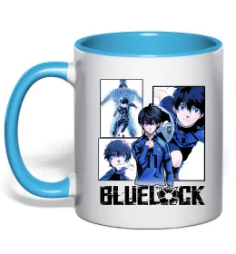 Чашка с цветной ручкой