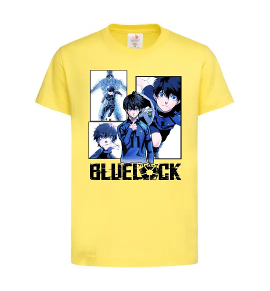 Дитяча футболка BlueLock колаж Лимонний фото