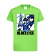 Дитяча футболка BlueLock колаж Лаймовий фото