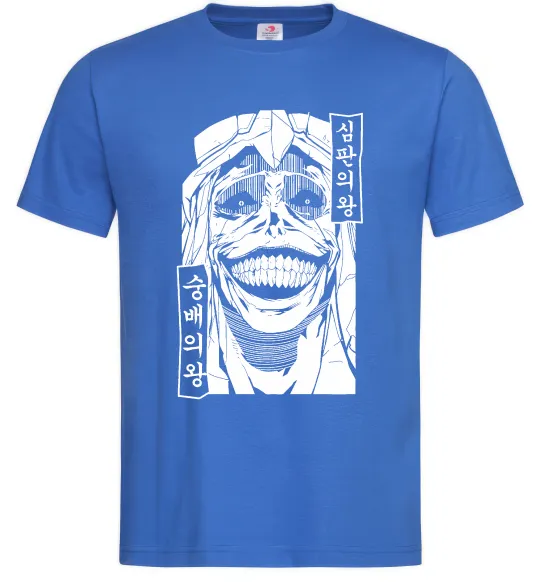 Мужская футболка Betrayed Solo Leveling Ярко-синий фото