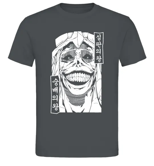 Мужская футболка Betrayed Solo Leveling Графит фото