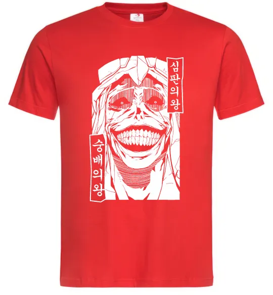 Мужская футболка Betrayed Solo Leveling Красный фото