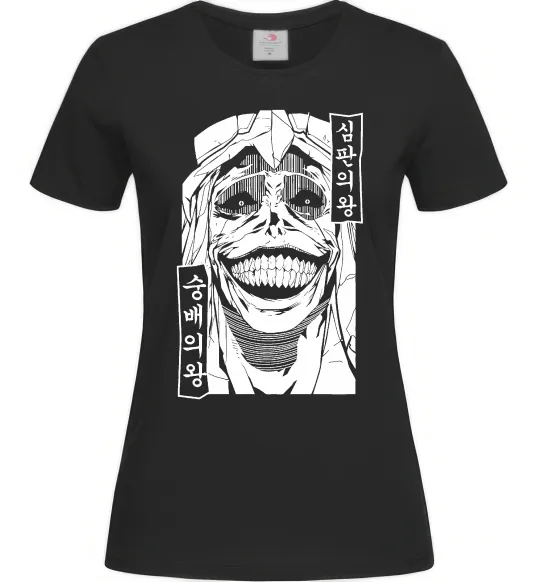 Жіноча футболка Betrayed Solo Leveling Чорний фото