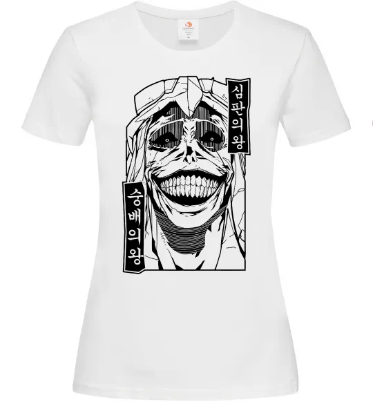 Жіноча футболка Betrayed Solo Leveling Білий фото