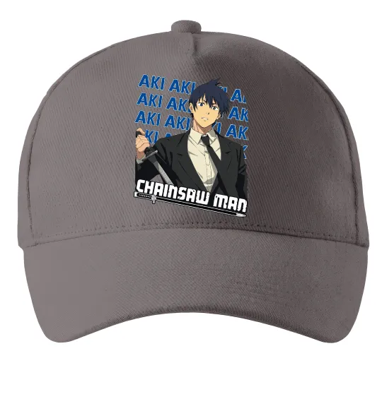 Кепка Chainsaw Man Aki Сірий фото
