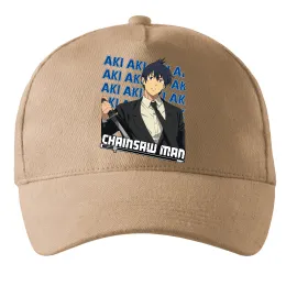 Кепка Chainsaw Man Aki Песочный фото