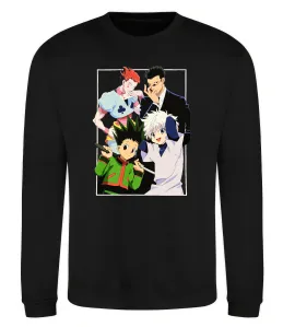 Свитшот Hunter x hunter постер Черный фото Свитшот Hunter x hunter постер Черный фото