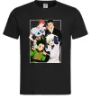 Мужская футболка Hunter x Hunter персонажі Черный фото