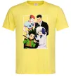 Мужская футболка Hunter x Hunter персонажі Лимонный фото