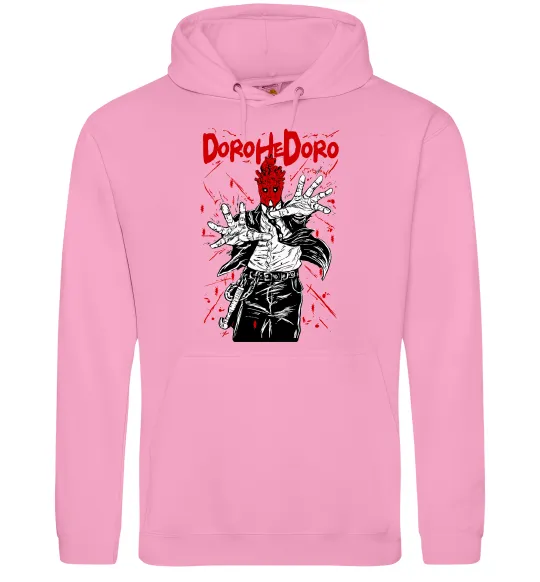 Чоловіча толстовка (худі) Dorohedoro Shin Рожевий фото
