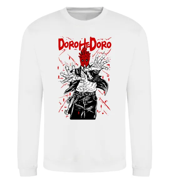 Свитшот Dorohedoro Shin Белый фото