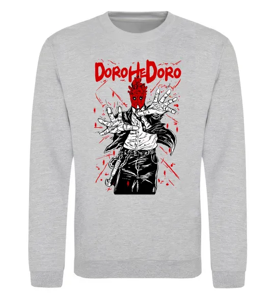 Свитшот Dorohedoro Shin Серый меланж фото
