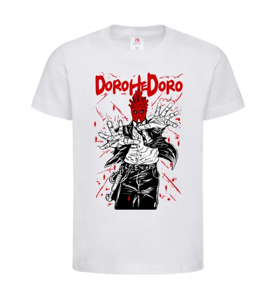 Детская футболка Dorohedoro Shin Белый фото