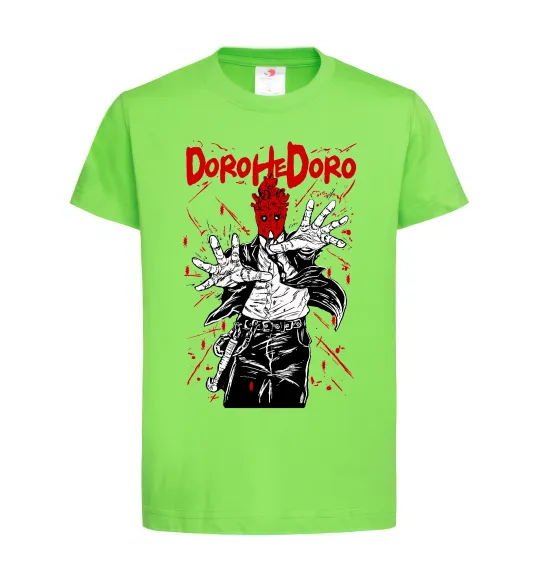 Детская футболка Dorohedoro Shin Лаймовый фото