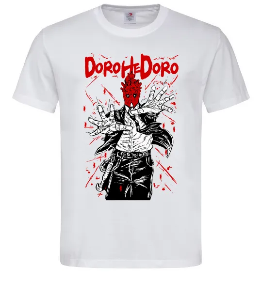 Мужская футболка Dorohedoro Shin Белый фото