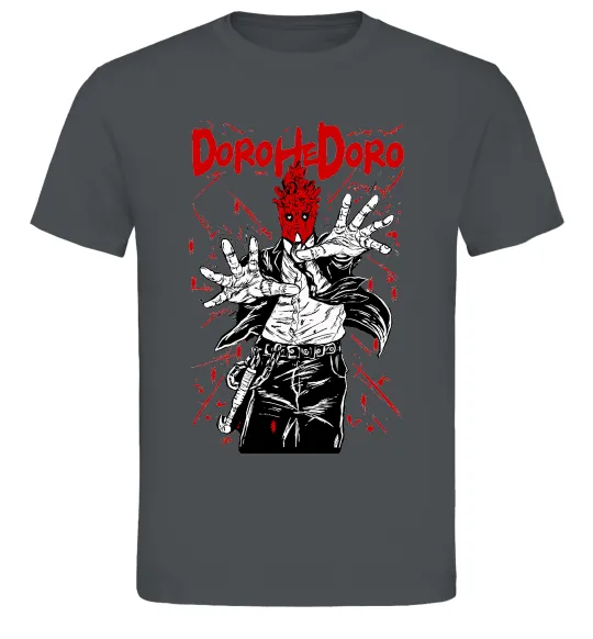 Мужская футболка Dorohedoro Shin Графит фото