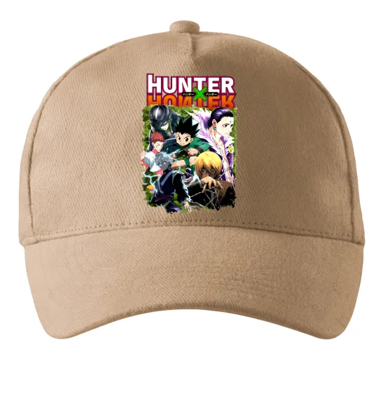 Кепка Хантер х Хантер Пісочний фото