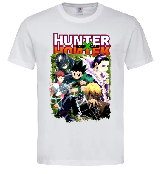 Чоловіча футболка Хантер х Хантер Білий фото
