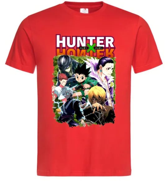 Чоловіча футболка Хантер х Хантер Червоний фото
