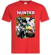 Чоловіча футболка Хантер х Хантер Червоний фото