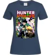 Женская футболка Хантер х Хантер Темно-синий фото