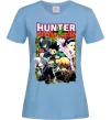 Женская футболка Хантер х Хантер Голубой фото