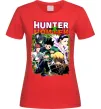 Женская футболка Хантер х Хантер Красный фото