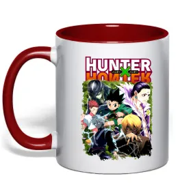 Чашка з кольоровою ручкою