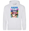 Чоловіча толстовка (худі) BlueLock eyes Сірий меланж фото