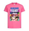 Дитяча футболка BlueLock eyes Яскраво-рожевий фото