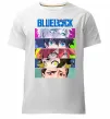 Мужская премиум футболка BlueLock eyes Белый фото