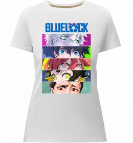 Жіноча преміум футболка BlueLock eyes