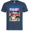 Мужская футболка BlueLock eyes Темно-синий фото