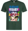 Мужская футболка BlueLock eyes Темно-зеленый фото
