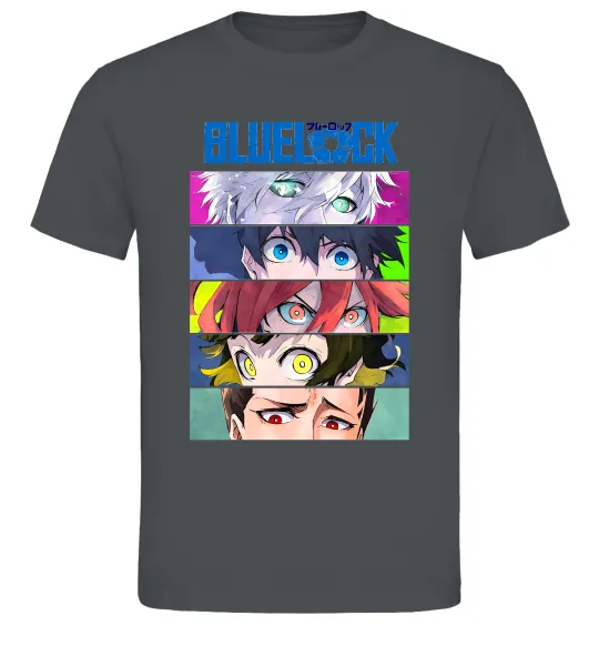 Мужская футболка BlueLock eyes Графит фото