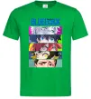 Мужская футболка BlueLock eyes Зеленый фото
