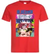 Мужская футболка BlueLock eyes Красный фото