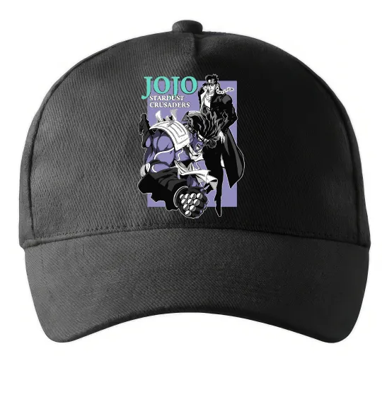 Кепка Jojo stardust crusaders Черный фото