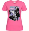 Жіноча футболка Jojo stardust crusaders Яскраво-рожевий фото