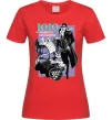 Жіноча футболка Jojo stardust crusaders Червоний фото