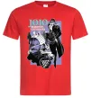 Чоловіча футболка Jojo stardust crusaders Червоний фото