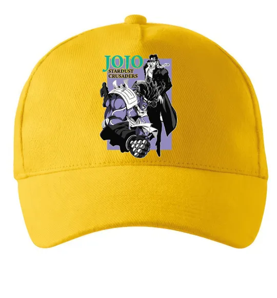 Кепка Jojo stardust crusaders Солнечно желтый фото