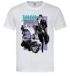 Чоловіча футболка Jojo stardust crusaders Білий фото