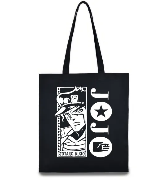 Еко-сумка Jotaro Kujo Чорний фото
