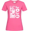 Женская футболка Jotaro Kujo Ярко-розовый фото