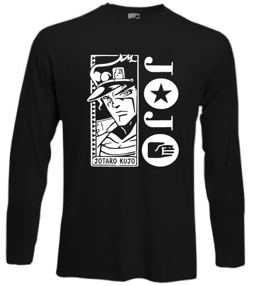 Лонгслив Jotaro Kujo Черный фото